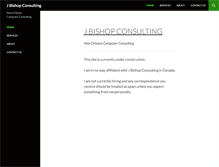 Tablet Screenshot of jbishopconsulting.com